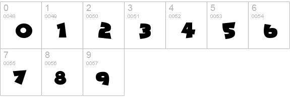 Comic Kings numbers 0-9 preview