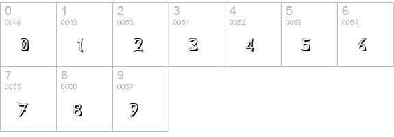 Comicbook Smash numbers 0-9 preview