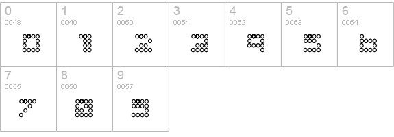 Con Ninguna numbers 0-9 preview
