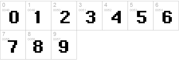copy 08_65 numbers 0-9 preview