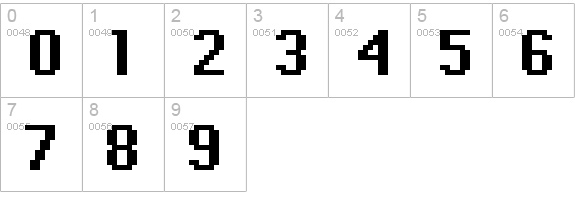 copy 09_65 numbers 0-9 preview