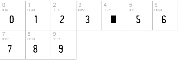 Crack DEMO numbers 0-9 preview