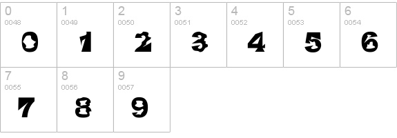 Crackwhore numbers 0-9 preview
