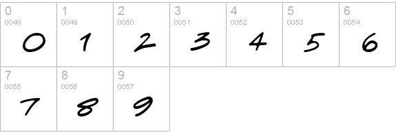 CrimeFighter BB numbers 0-9 preview