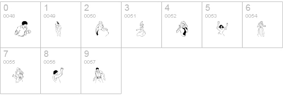 Dancer In The Dark III numbers 0-9 preview