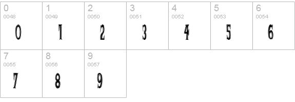 Dead By Dawn UK numbers 0-9 preview