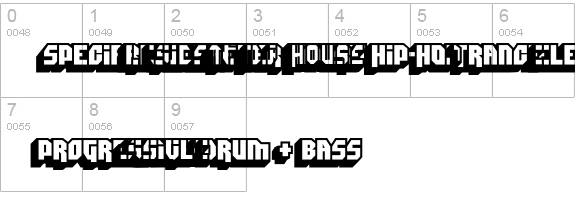 Deejay Supreme numbers 0-9 preview
