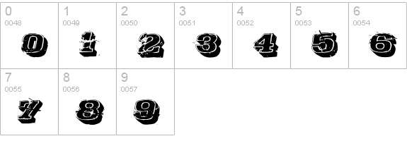 Depraved numbers 0-9 preview