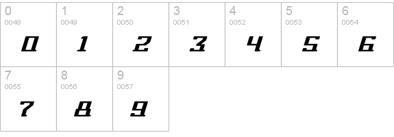 DevilleThruster-DeluxeTwo numbers 0-9 preview
