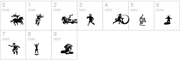DF Primitives numbers 0-9 preview