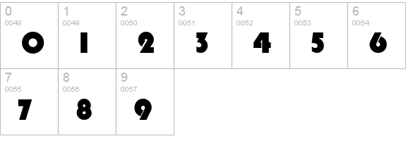 DG_Pump numbers 0-9 preview