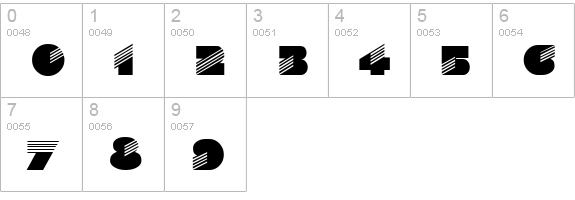 DG_Sinaloa numbers 0-9 preview