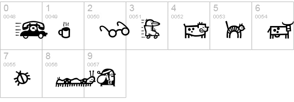 DickAndJane numbers 0-9 preview
