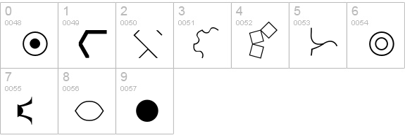 Dingsda numbers 0-9 preview