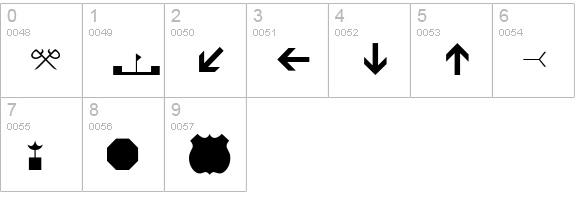 Dingthings Normal numbers 0-9 preview