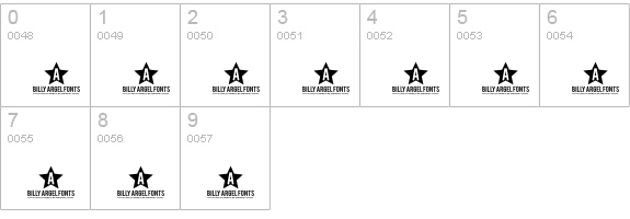 Dirty and Classic numbers 0-9 preview