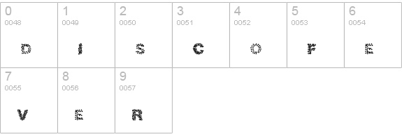 discotech numbers 0-9 preview