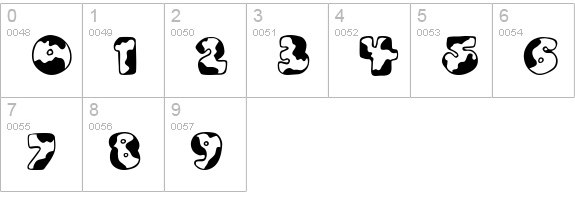 DJ Moo numbers 0-9 preview