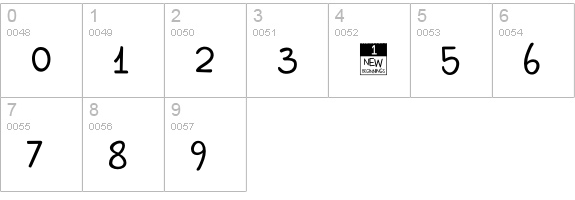 DK New Beginnings numbers 0-9 preview