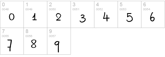 DK Porcupine Pickle numbers 0-9 preview