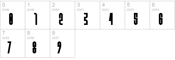 Do not eat this Fat numbers 0-9 preview