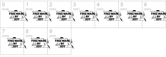 Don't Bug Me JL numbers 0-9 preview