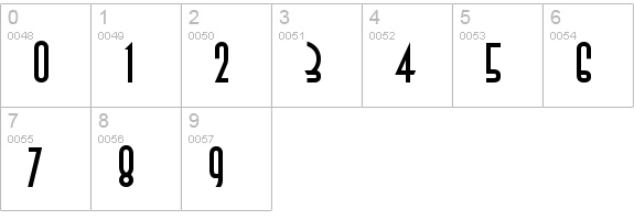Don Pico numbers 0-9 preview