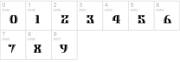 DosEquis numbers 0-9 preview