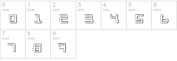 Droid Lover 3D Expanded numbers 0-9 preview
