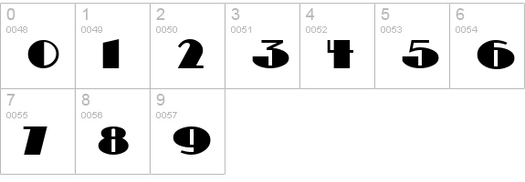 DrumagStudioNF numbers 0-9 preview