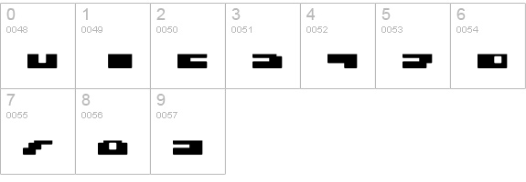 DS PTRLDizel05 numbers 0-9 preview