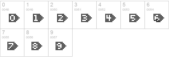 DS SysBat numbers 0-9 preview
