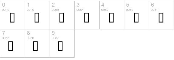 DTNoted numbers 0-9 preview