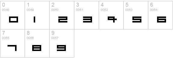 Dubsteptrix
 numbers 0-9 preview