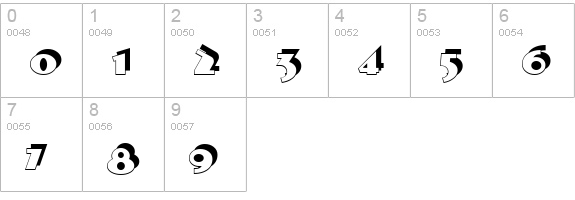 Duck Soup NF numbers 0-9 preview