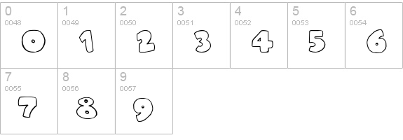 Duped numbers 0-9 preview