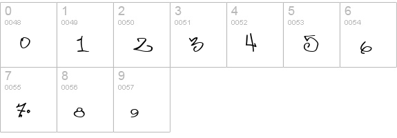 Eastside Motel numbers 0-9 preview