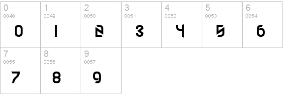 Effervescent Superbeings numbers 0-9 preview