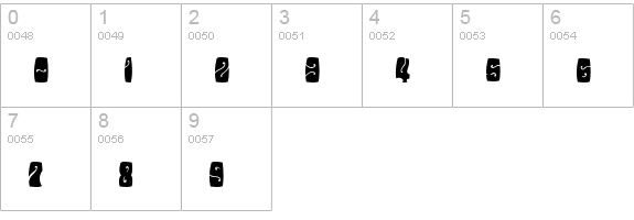Electorate Boogaloo numbers 0-9 preview