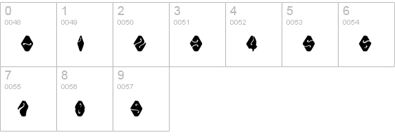 Electorate Boogie numbers 0-9 preview