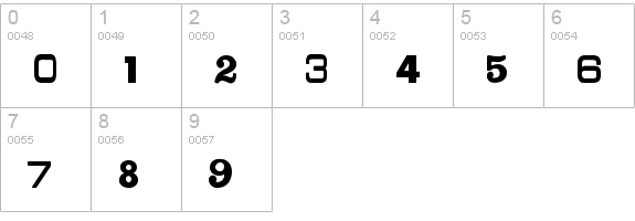 Elise numbers 0-9 preview