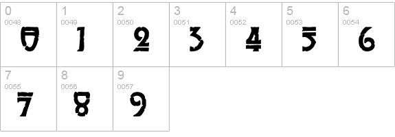 Elric numbers 0-9 preview