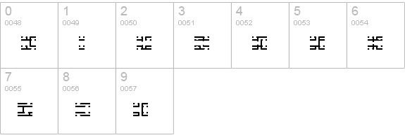 Entangled Layer B BRK numbers 0-9 preview