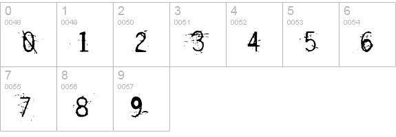 EscalidoStreak numbers 0-9 preview