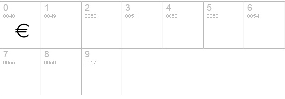 EuroDecoEF-Two numbers 0-9 preview