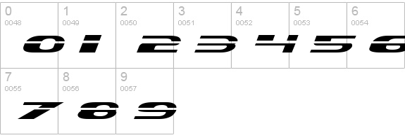 Excelerate numbers 0-9 preview