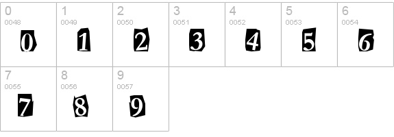 Fanzine numbers 0-9 preview