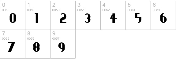 FastGirls-BCup numbers 0-9 preview