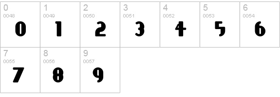 FastGirls-CCup numbers 0-9 preview
