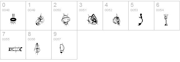 FellaPartsToo numbers 0-9 preview